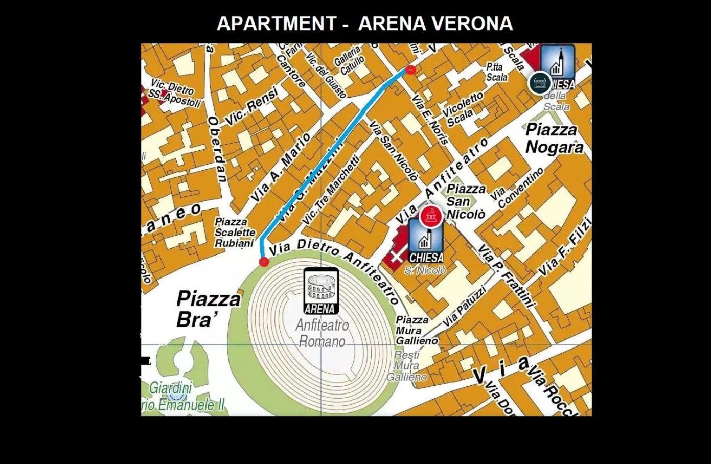 Arena Suite Mazzini Verona Centro Εξωτερικό φωτογραφία